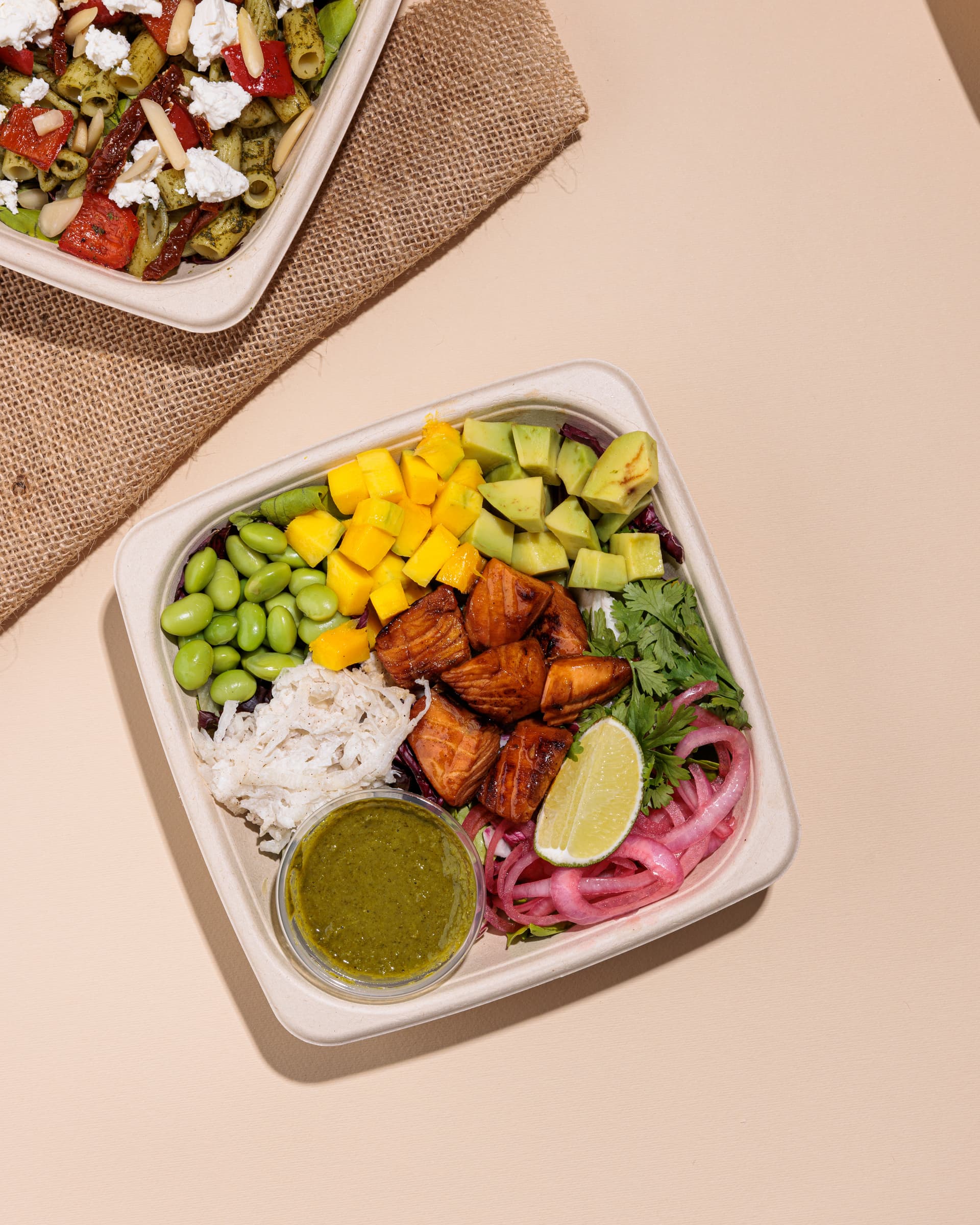 Fresh pastries display